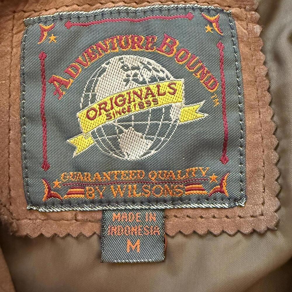 100% leather vintage brown jacket - Picture 6 of 8
